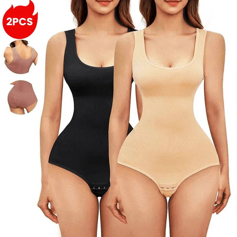 2pcs Body Shapewear For Women  - Seamless Underwear Women のレビューと価格