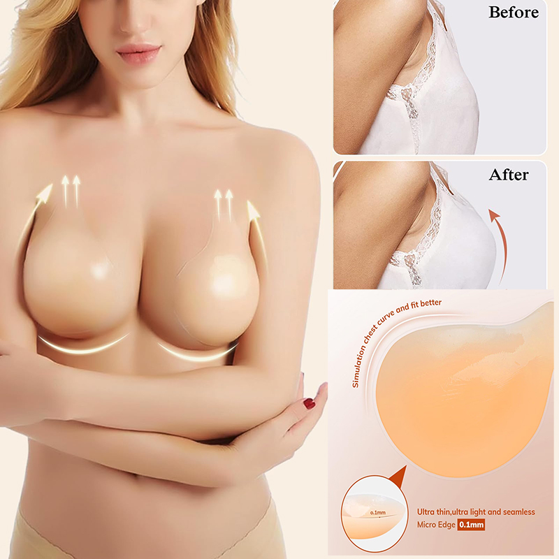 1/2 Pairs Women Sticky Bra Pus - Strapless Bra Backless のレビューと価格
