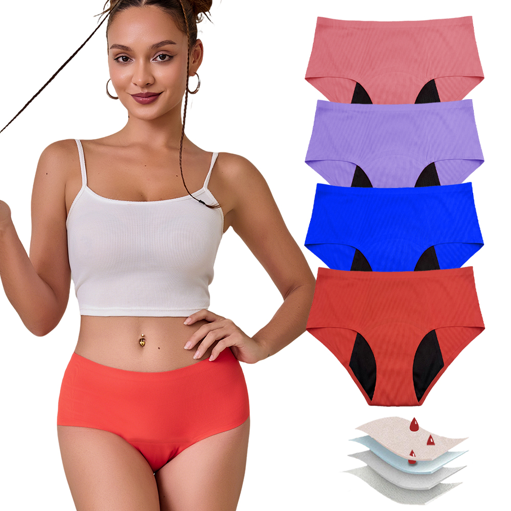 Hot Sale Mid-Rise Seamless Men - Period Panty Absorbent のレビューと価格