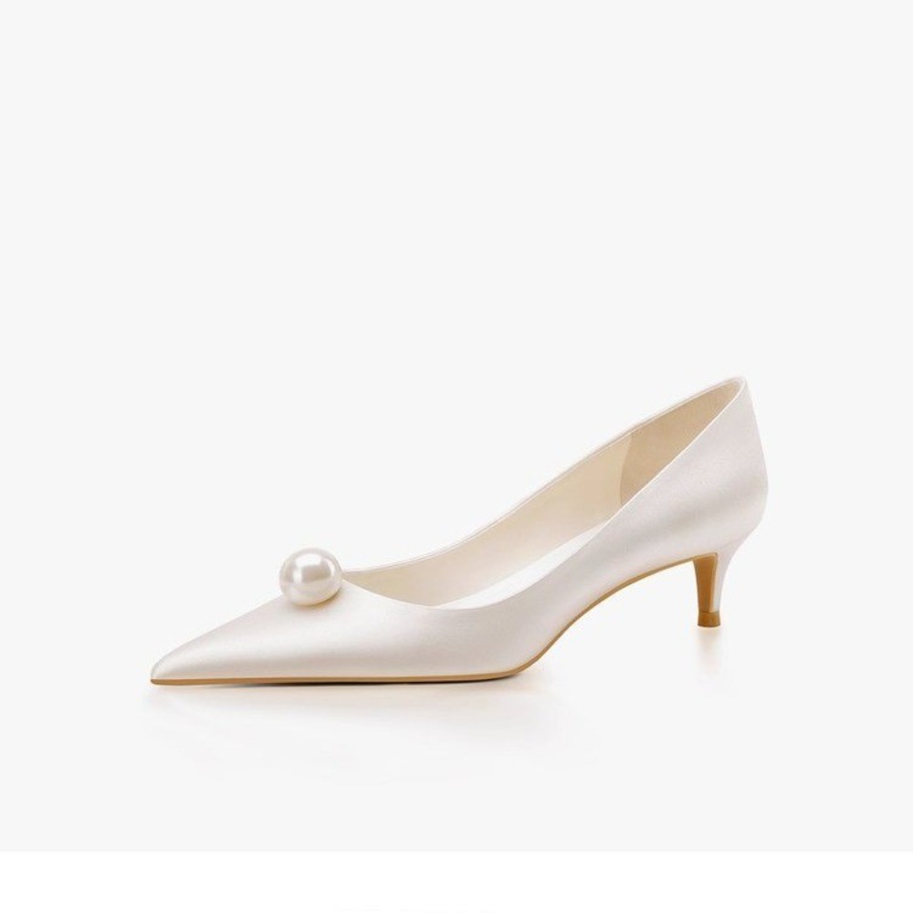 New White Satin Wedding Bride  - Slip Dress Satin のレビューと価格