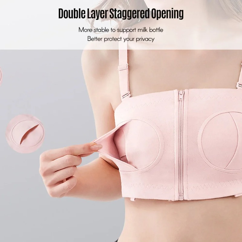 Hands Free Pumping Bra Adjusta - Nursing Bra Sleep のレビューと価格