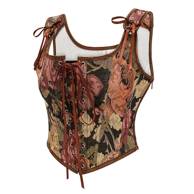 Vintage Gothic Women Corsets L - Corset Waist Cinch のレビューと価格