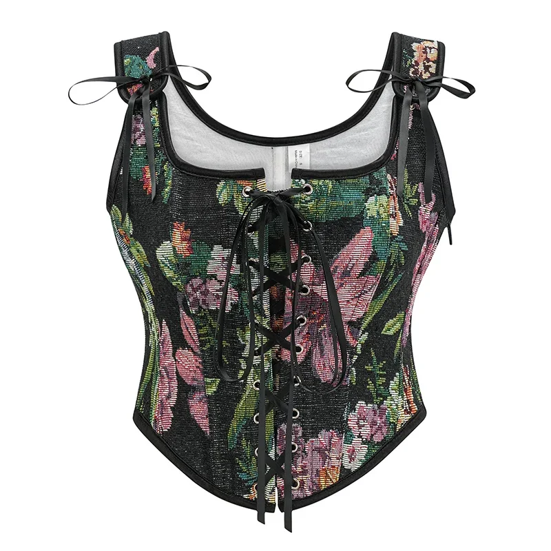 Vintage Gothic Women Corsets L - Corset Waist Cinch のレビューと価格