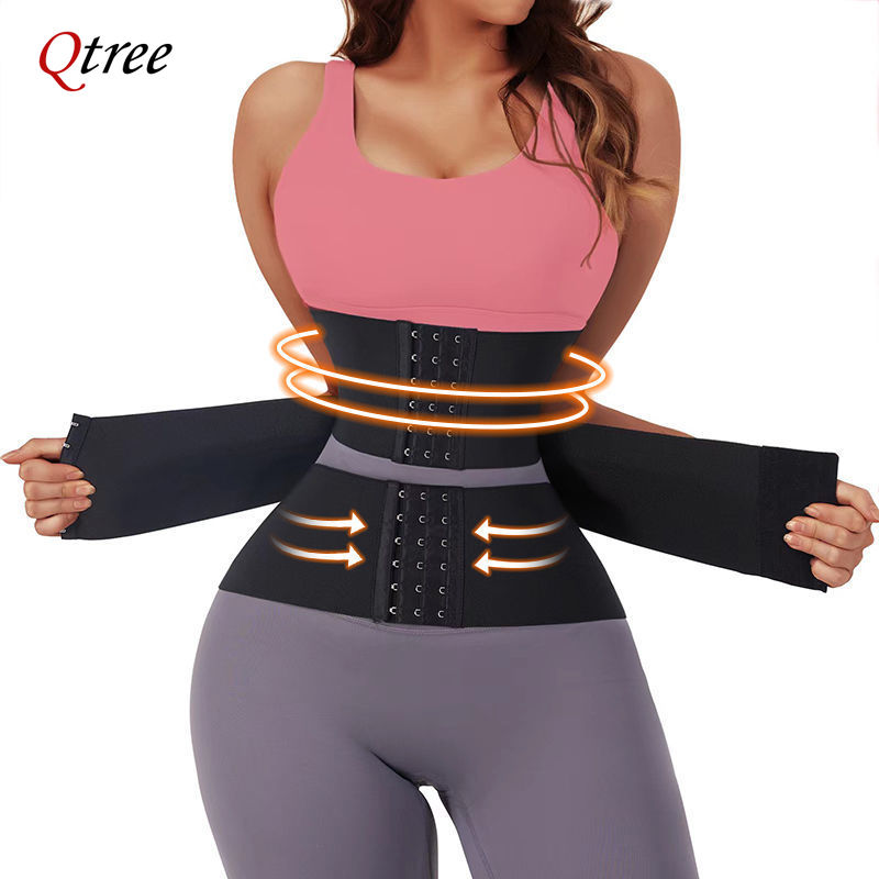 Qtree Upgraded Waist Trainer S - Shapewear Bodysuit Firm のレビューと価格