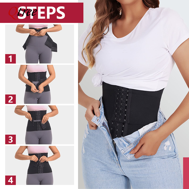 Qtree Upgraded Waist Trainer S - Shapewear Bodysuit Firm のレビューと価格