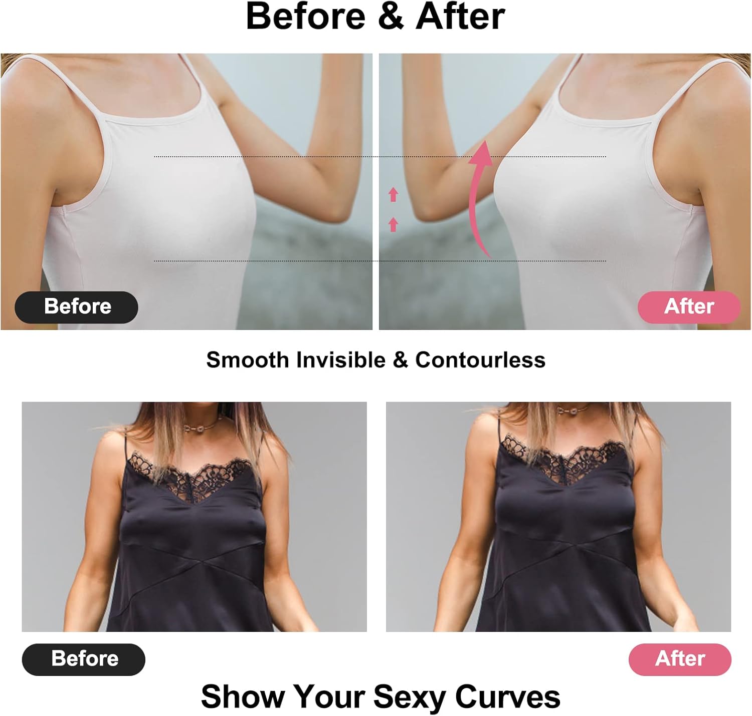 Sticky Bra Push Up Adhesive Br - Silicone Bra Adhesive のレビューと価格
