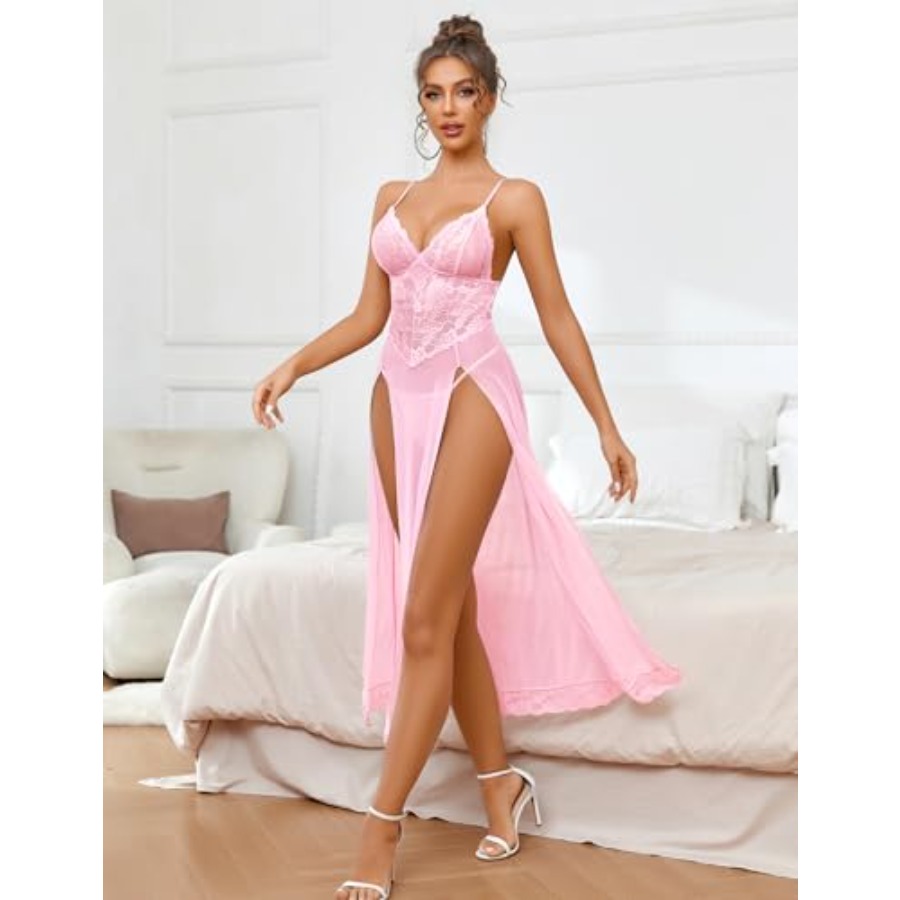 Avidlove Women Lingerie Dress  - Babydoll Chemise Night のレビューと価格