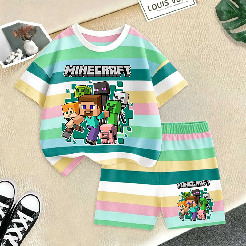 Minecrafted Girl boy Summer T  - Boyshort Underwear のレビューと価格