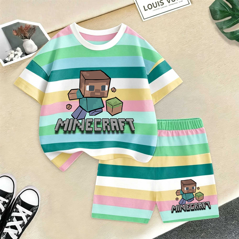 Minecrafted Girl boy Summer T  - Boyshort Underwear のレビューと価格