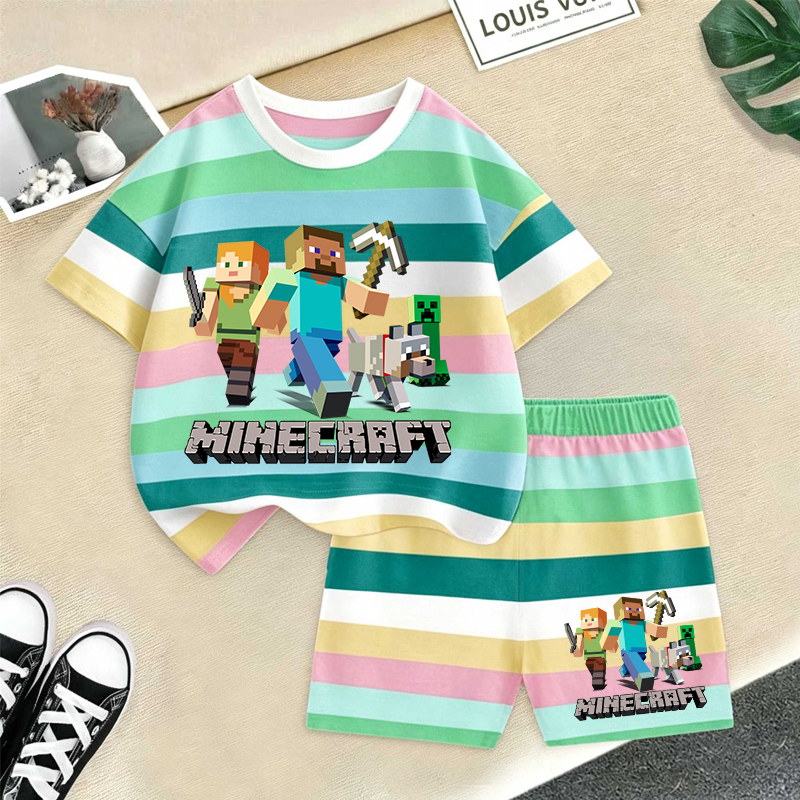 Minecrafted Girl boy Summer T  - Boyshort Underwear のレビューと価格