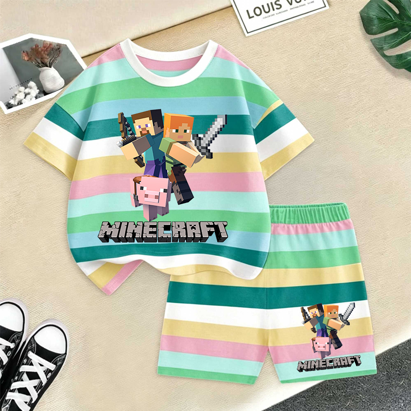 Minecrafted Girl boy Summer T  - Boyshort Underwear のレビューと価格