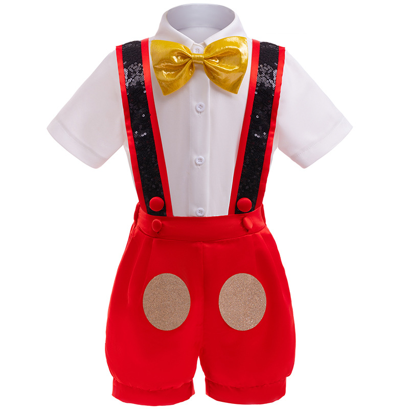 Kids Boys Cartoon Mouse Cospla - Boyshort Underwear のレビューと価格