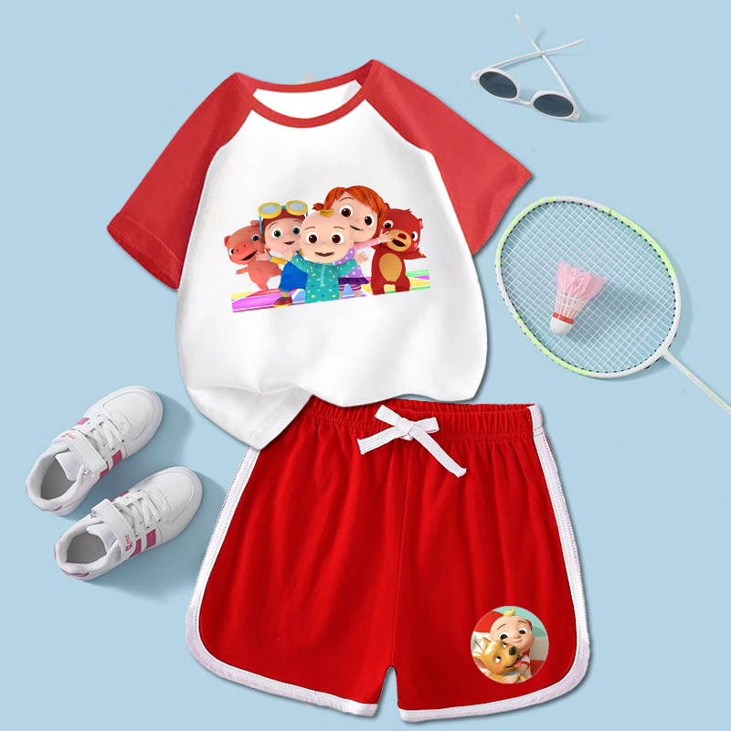 2PCS Cocomelons Kids T-shirts  - Boyshort Underwear のレビューと価格