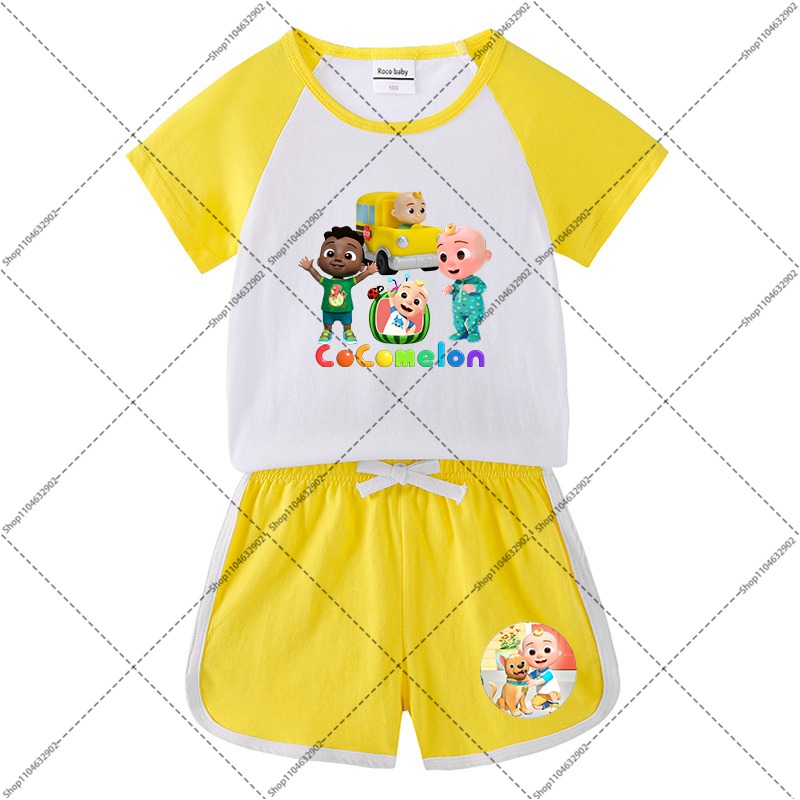 2PCS Cocomelons Kids T-shirts  - Boyshort Underwear のレビューと価格