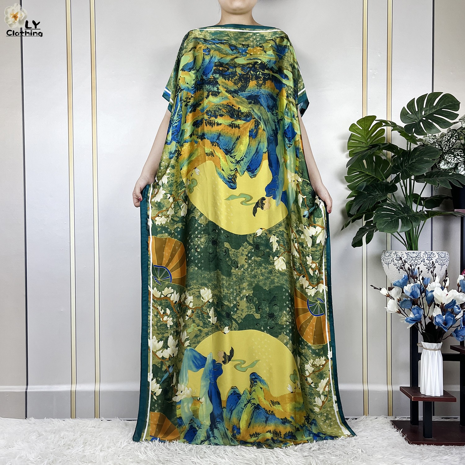 Muslim Abayas For Women 2023 N - Robe Silk Women のレビューと価格