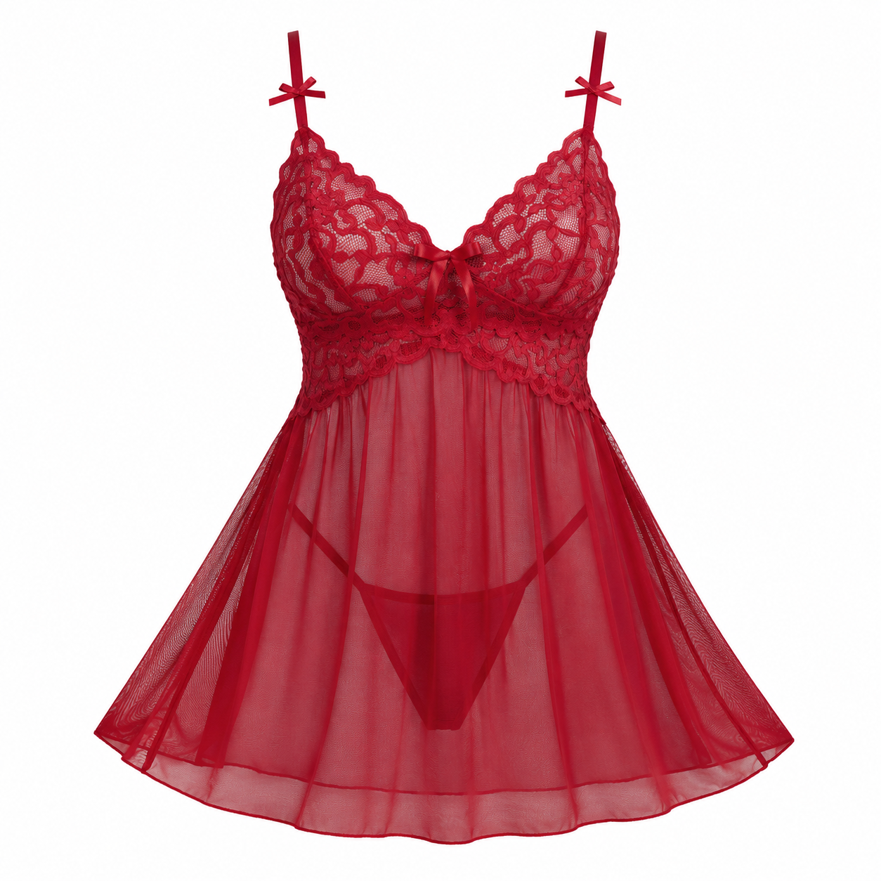 Lace Babydoll Lingerie for Wom - Babydoll Chemise Night のレビューと価格
