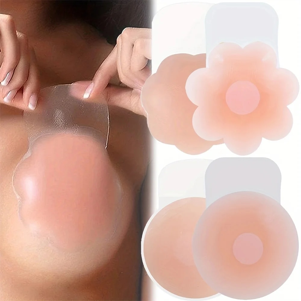 1Pairs Silicone Nipple Cover L - Silicone Bra Adhesive のレビューと価格