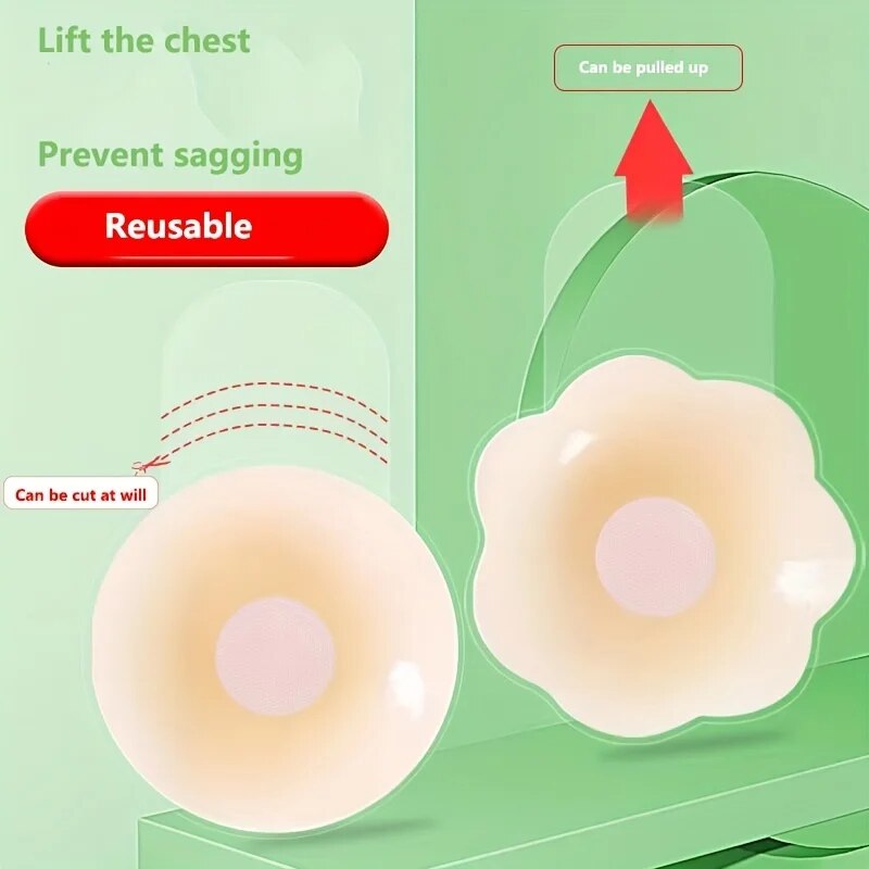 1Pairs Silicone Nipple Cover L - Silicone Bra Adhesive のレビューと価格