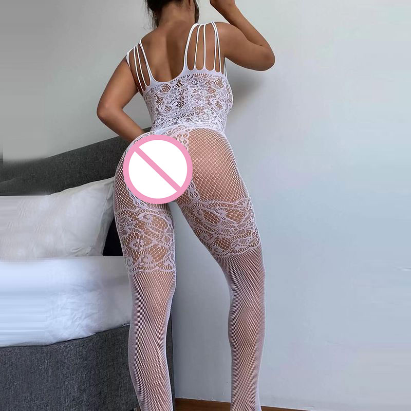 Women Fancy Sexy Lingerie Tran - Bodystocking Fishnet のレビューと価格