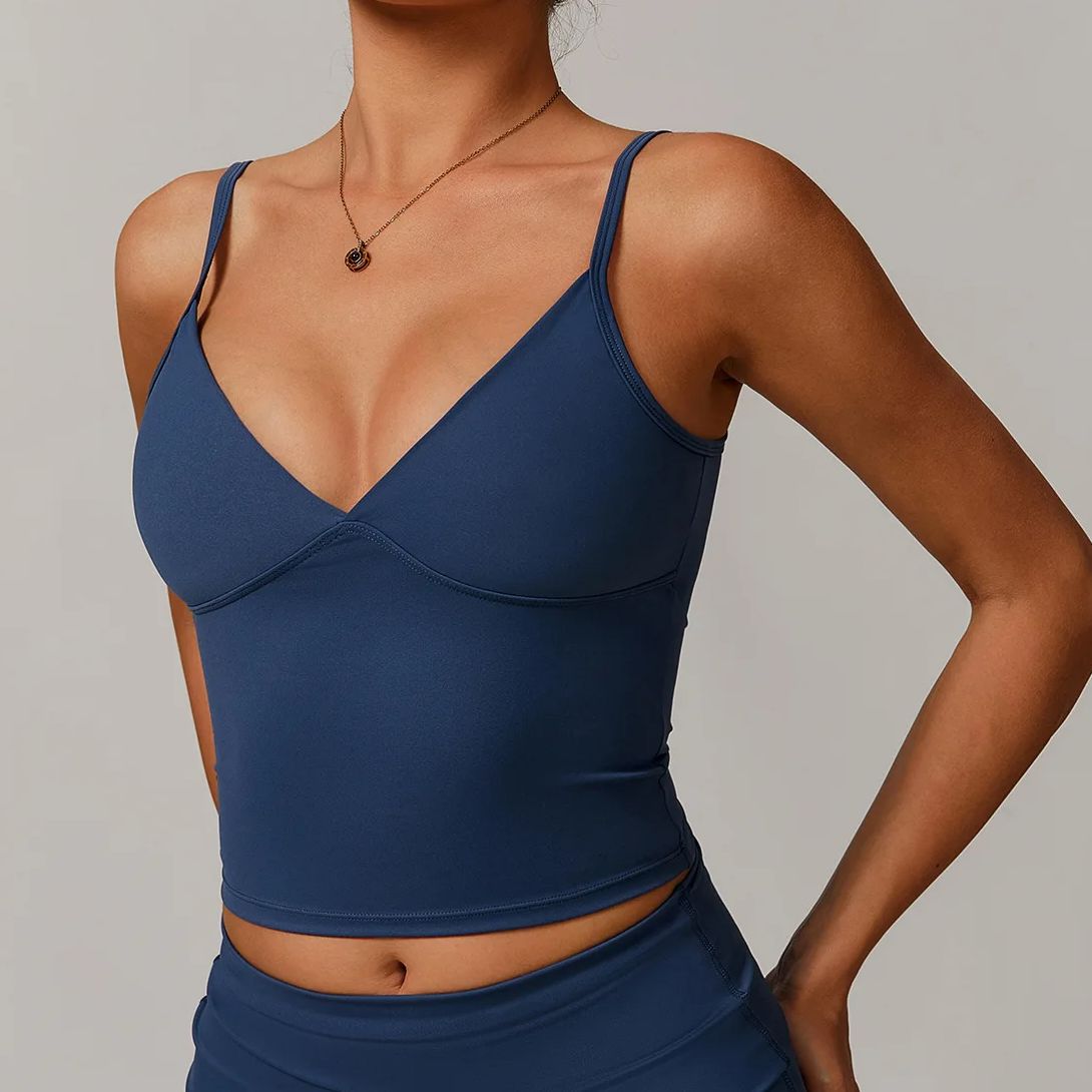 Breathable Sports Bra Fitness  - Push Up Bra Padded のレビューと価格