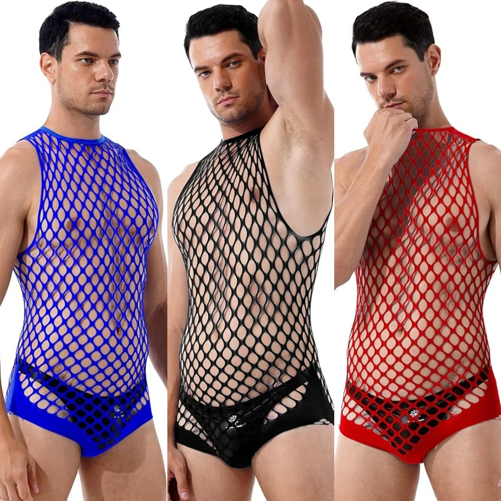 Gay Bodystocking Man Fetish Bo - Bodystocking Fishnet のレビューと価格