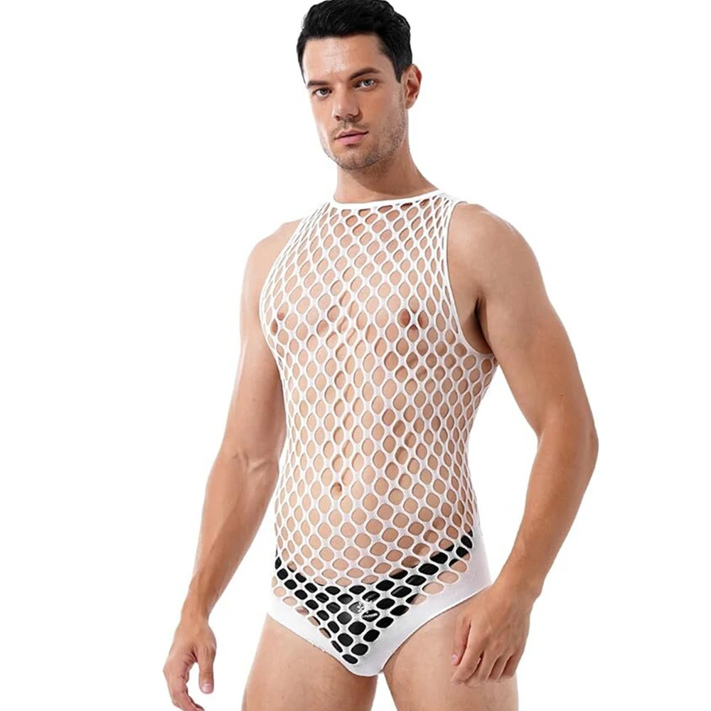 Gay Bodystocking Man Fetish Bo - Bodystocking Fishnet のレビューと価格