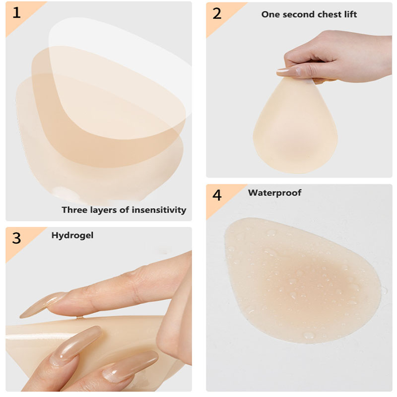 Waterdrop Invisible Bra Silico - Push Up Bra Padded のレビューと価格