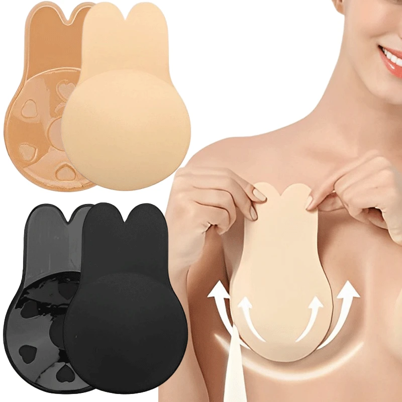 Women Push Up Bras Self Adhesi - Silicone Bra Adhesive のレビューと価格