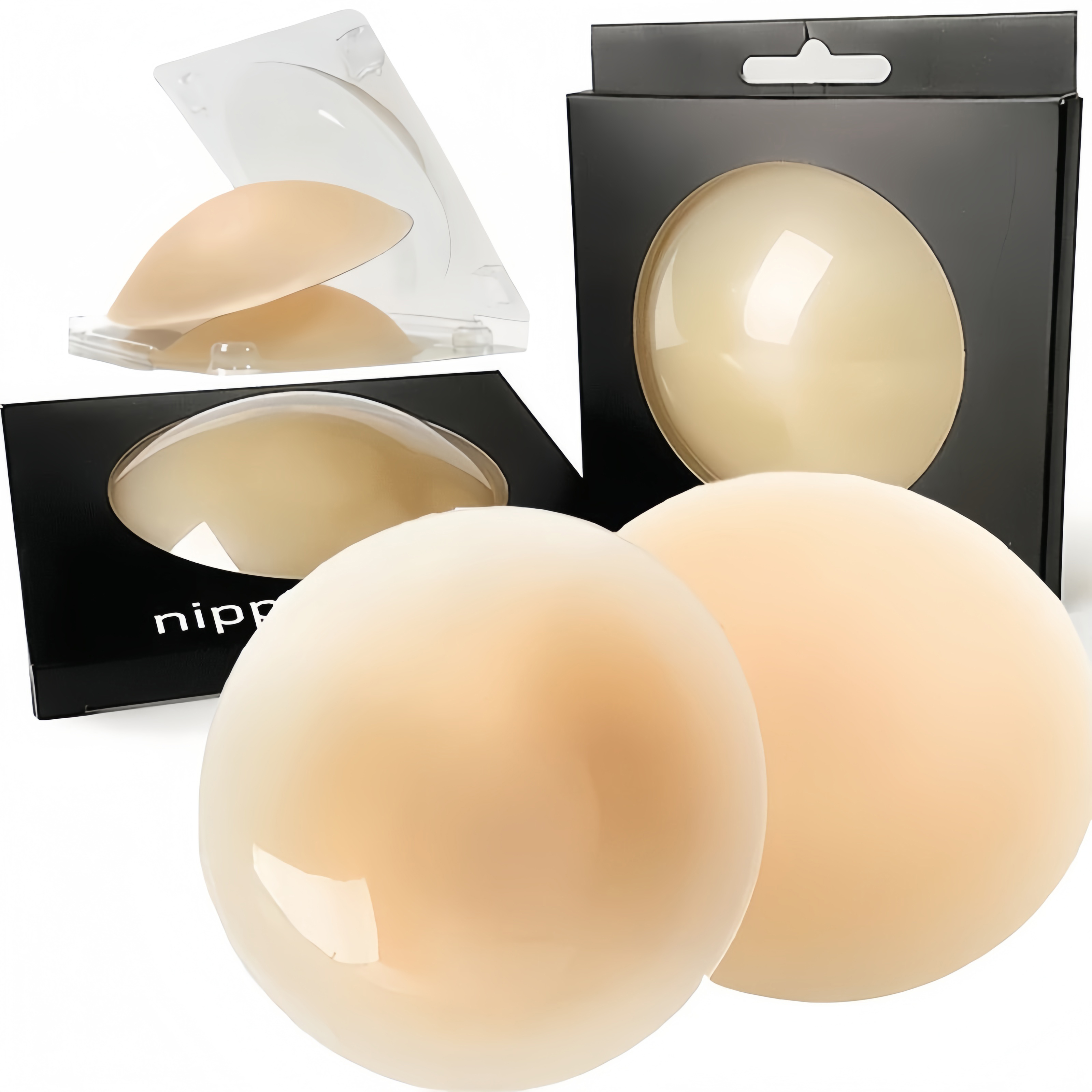 No Glue Self Adhesive Nipple C - Silicone Bra Adhesive のレビューと価格
