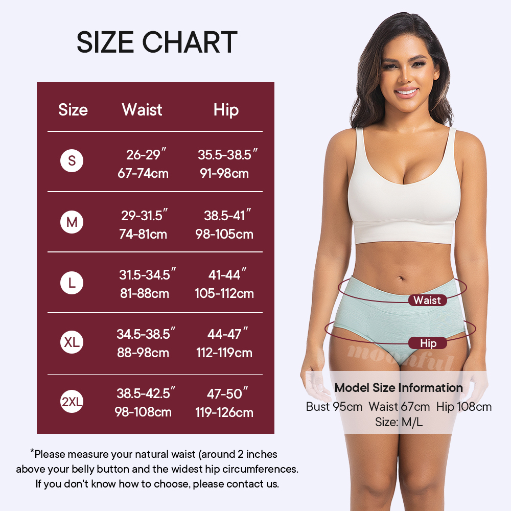 Menstrual Panties Woman Super  - Period Panty Absorbent のレビューと価格