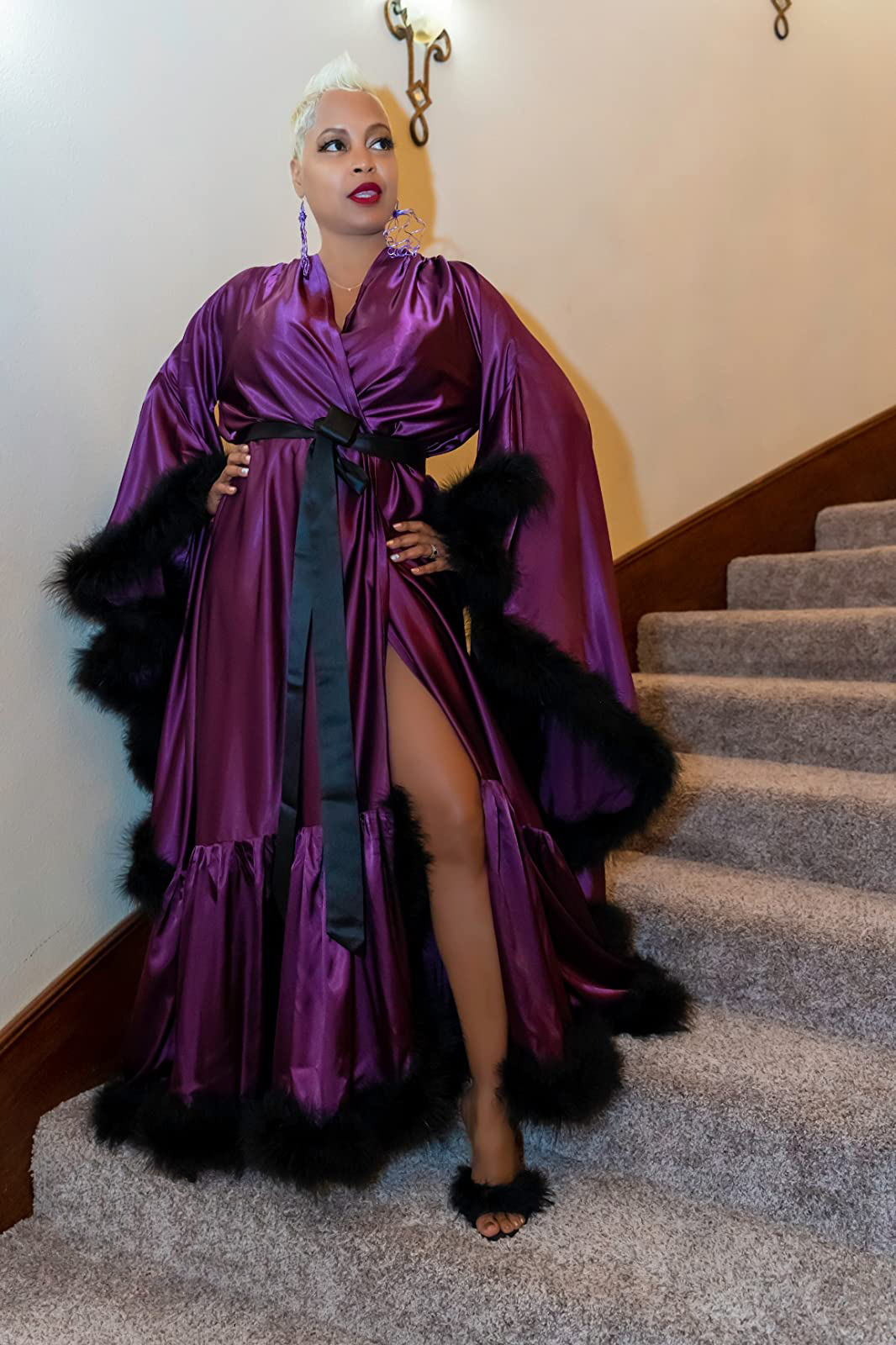 Customized Bathrobe for Women  - Robe Silk Women のレビューと価格