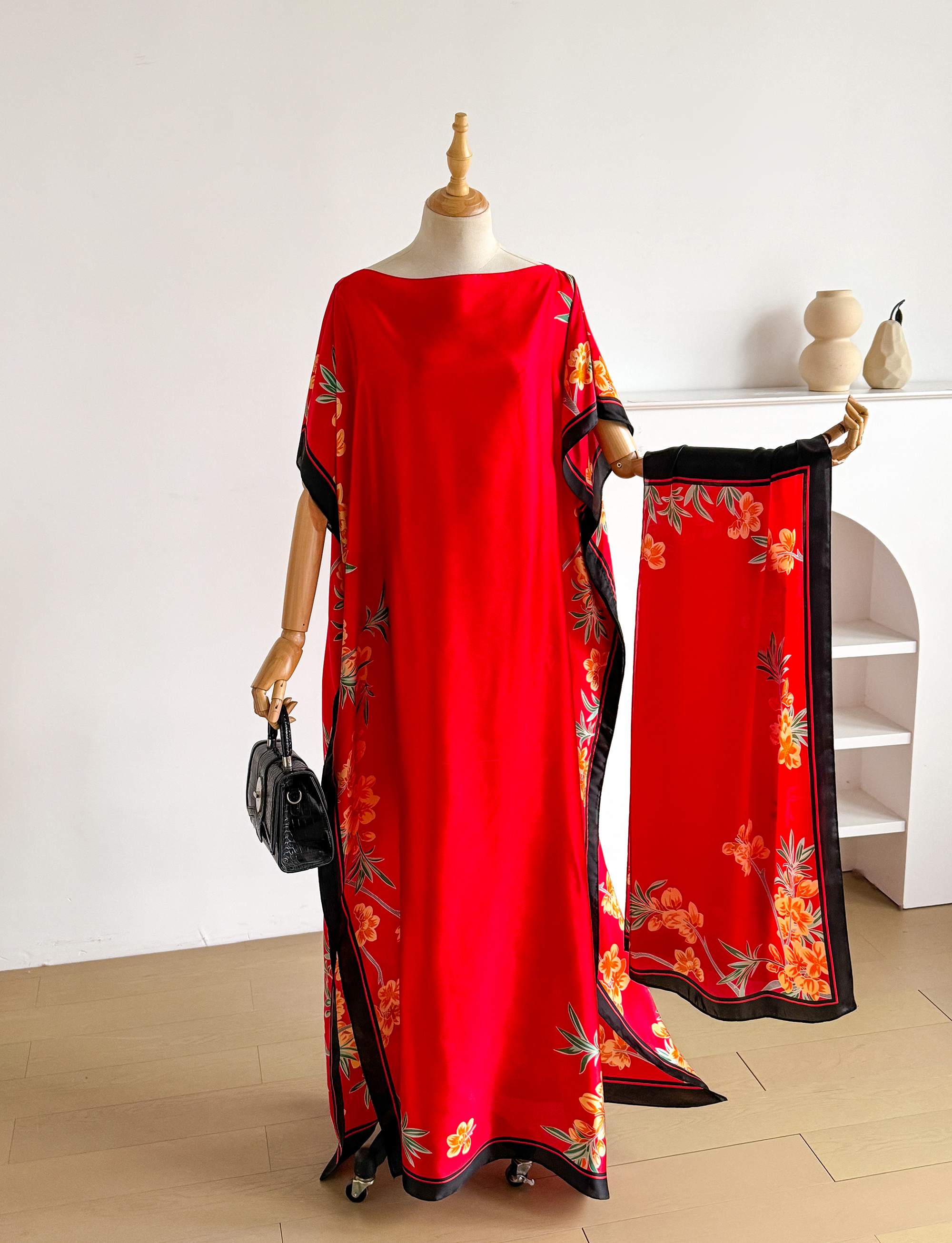 Summer Fashion Oversize Africa - Robe Silk Women のレビューと価格