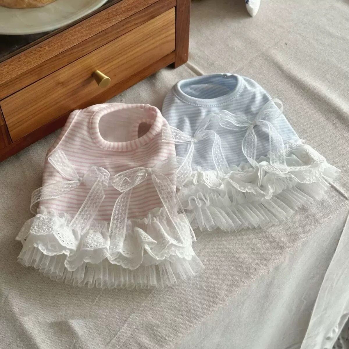 Sweet Bow Dog Clothes Lace Sma - Lace Teddy Lingerie のレビューと価格