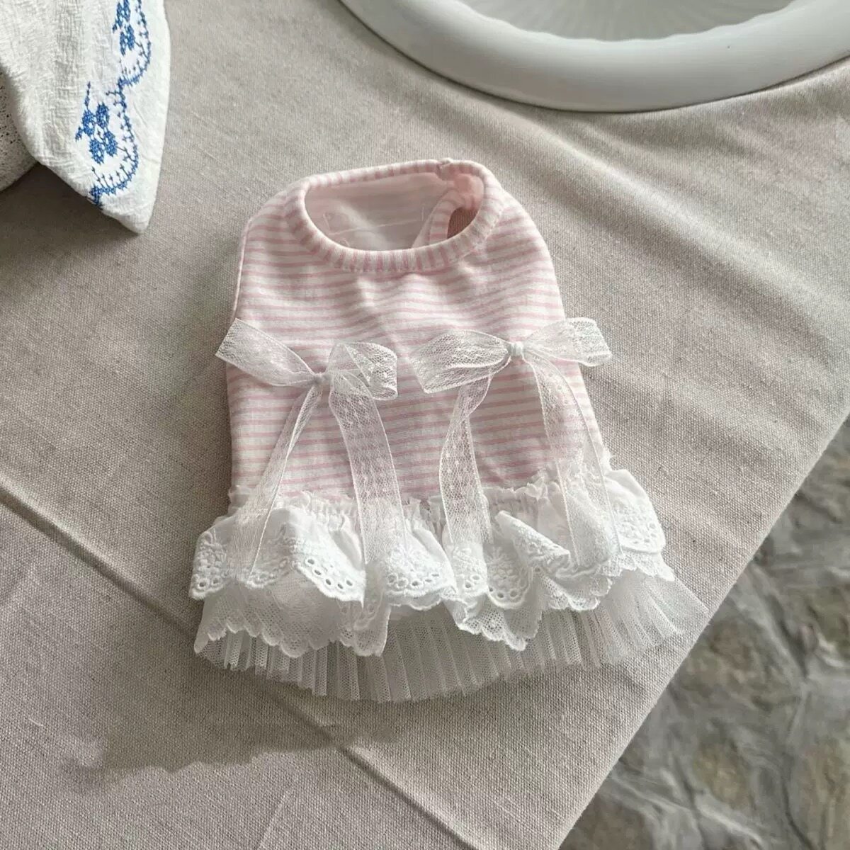 Sweet Bow Dog Clothes Lace Sma - Lace Teddy Lingerie のレビューと価格