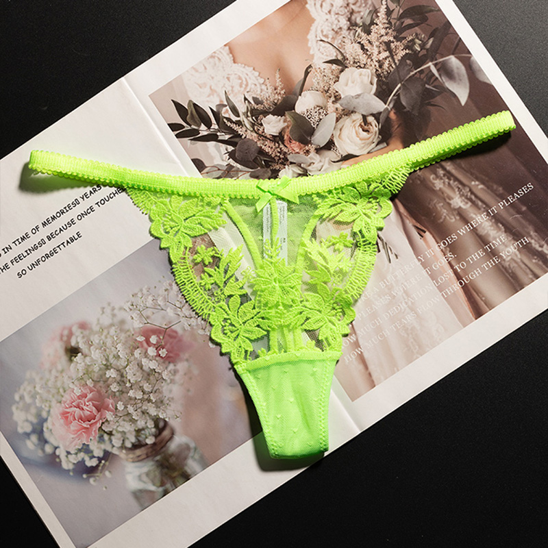 Lace Panties Sexy Thong Women  - Seamless Underwear Women のレビューと価格