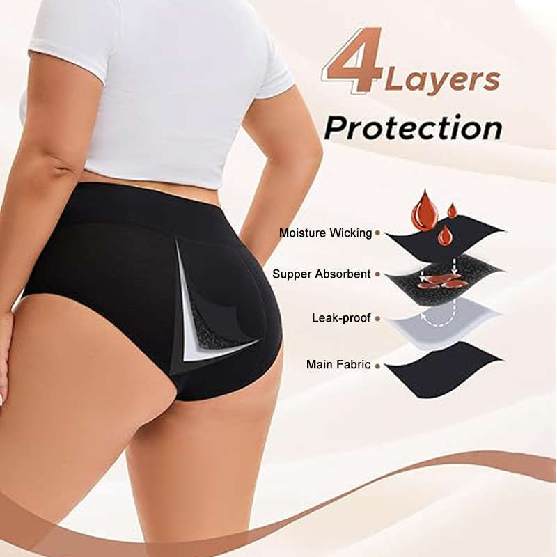 Heavy Flow Menstrual Panties 4 - Period Panty Absorbent のレビューと価格