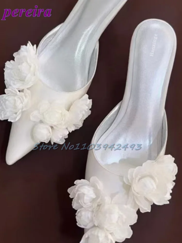 Multi Flower Wedding Sandals S - Slip Dress Satin のレビューと価格