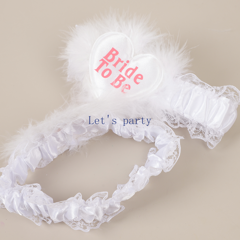 1Pcs Sexy Lace Bride To Be Gar - Garter Belt Set のレビューと価格