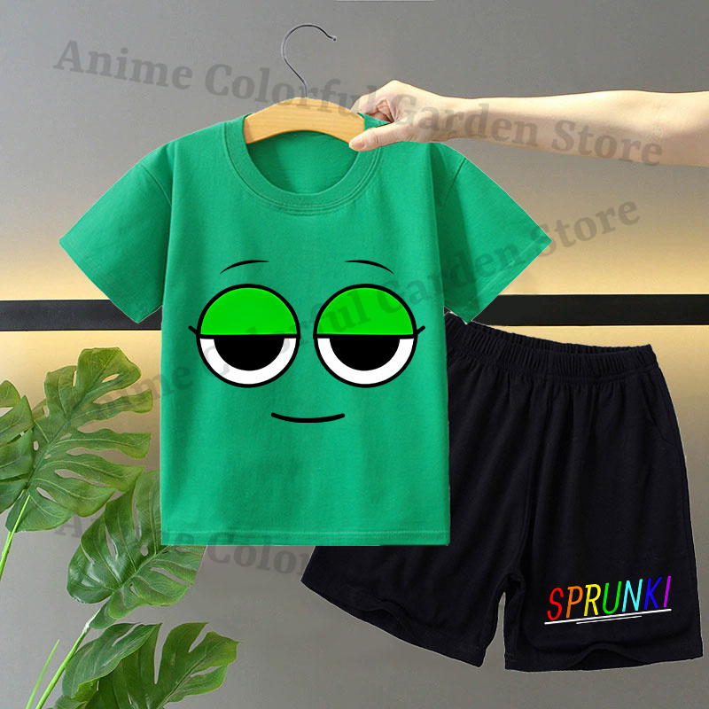 Sprunki 2pcs T-shirt and Short - Boyshort Underwear のレビューと価格