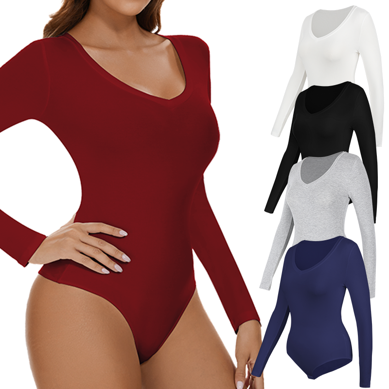 Bodysuit Women Sexy Body Shape - Shapewear Bodysuit Firm のレビューと価格