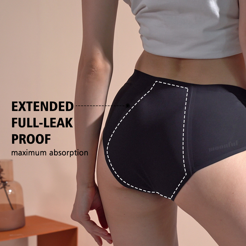 Seamless Menstruation Panties  - Period Panty Absorbent のレビューと価格