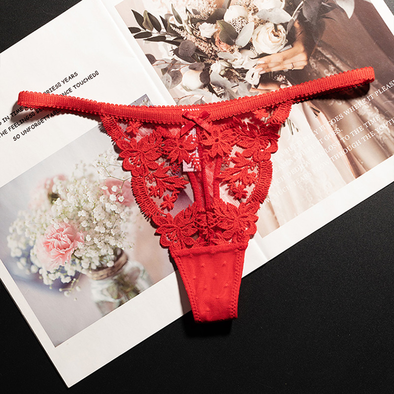 Lace Panties Sexy Thong Women  - Seamless Underwear Women のレビューと価格