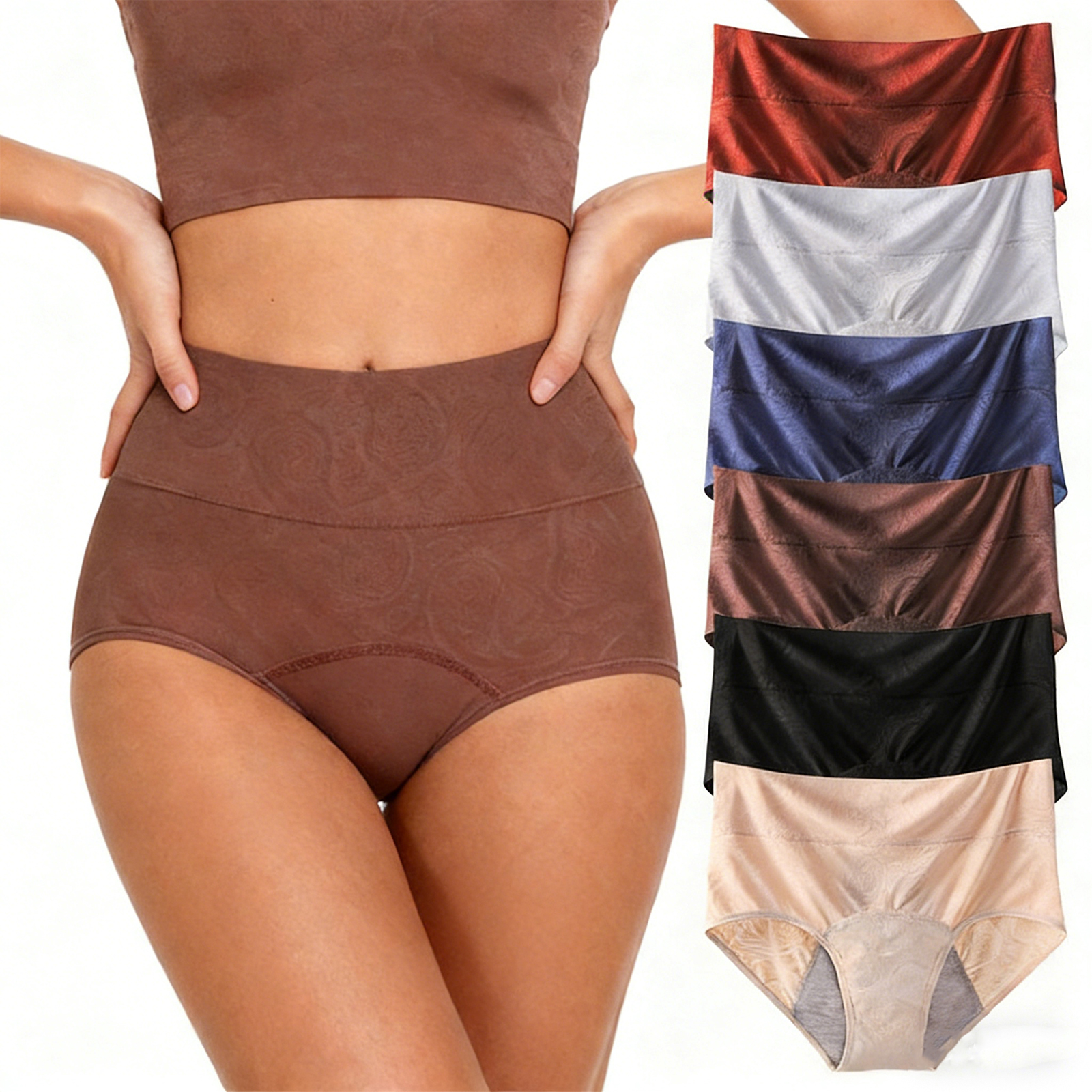 High Waist Women's Period Pant - Boyshort Underwear のレビューと価格