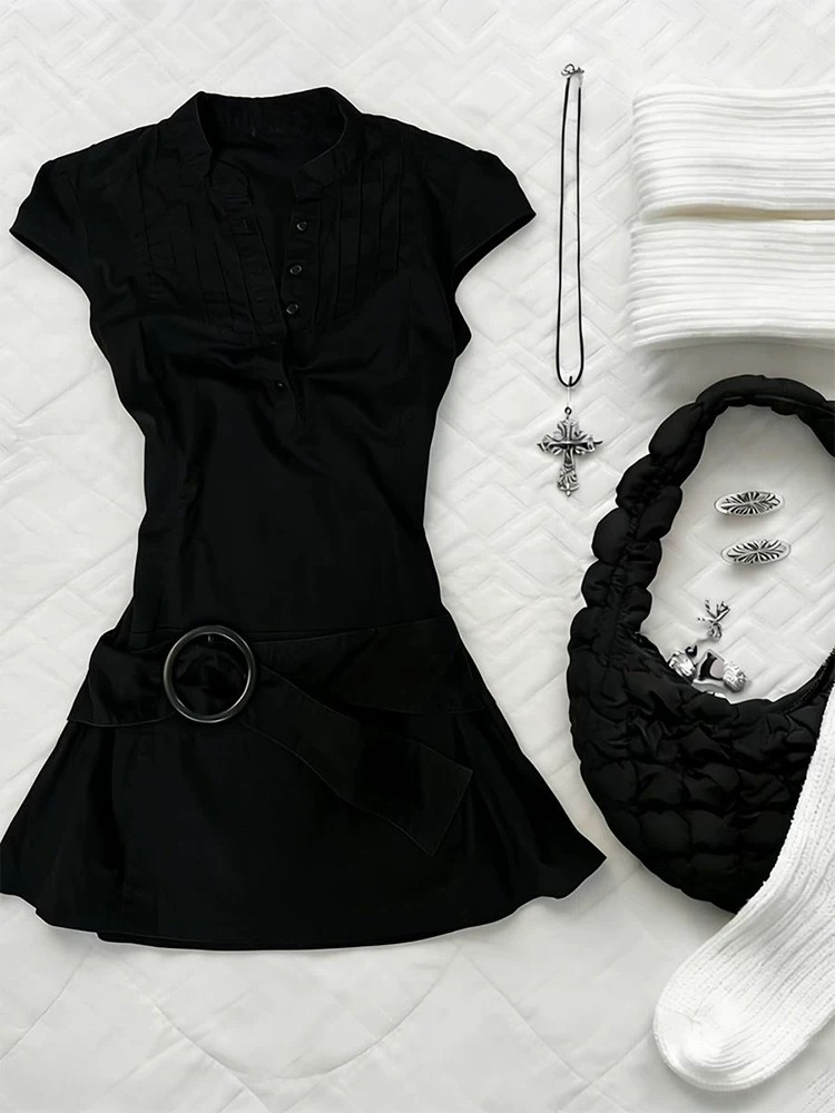 Vintage Style Black Slim Fit P - Corset Waist Cinch のレビューと価格