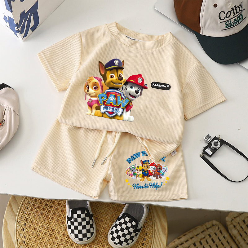 2Pc Paw Patrols T Shirt Chase  - Boyshort Underwear のレビューと価格