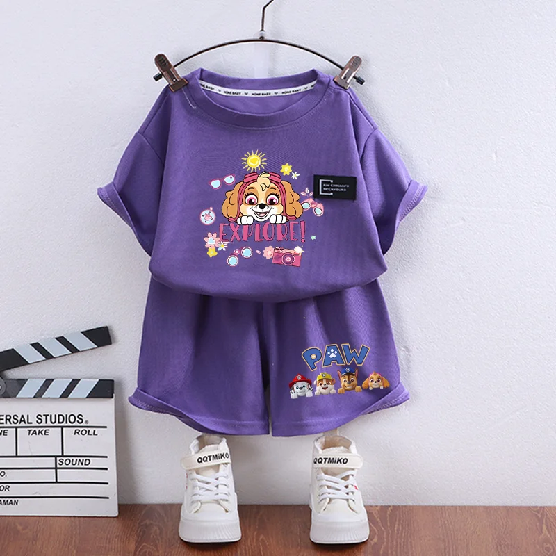 2Pc Paw Patrols T Shirt Chase  - Boyshort Underwear のレビューと価格
