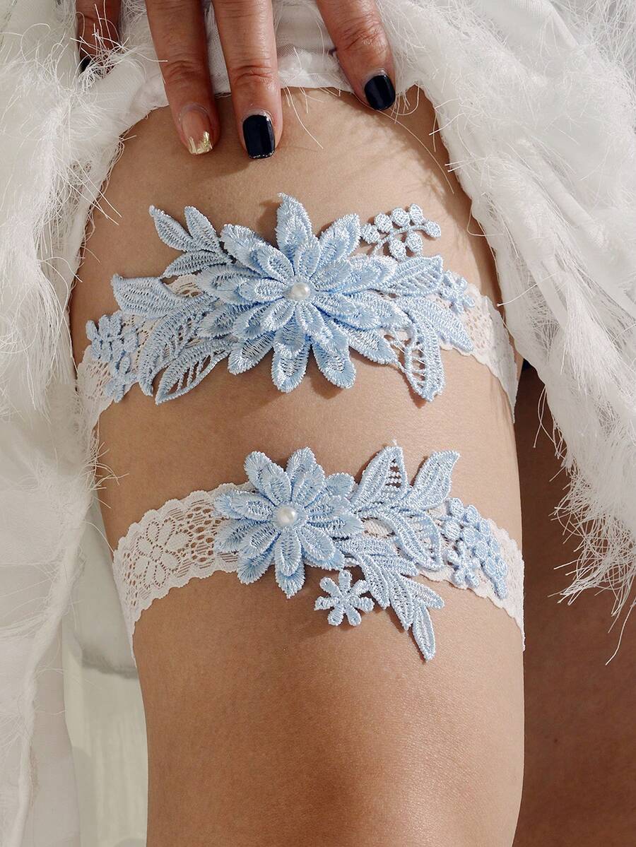 2pcs/Set Fashionable Court-Sty - Garter Belt Set のレビューと価格