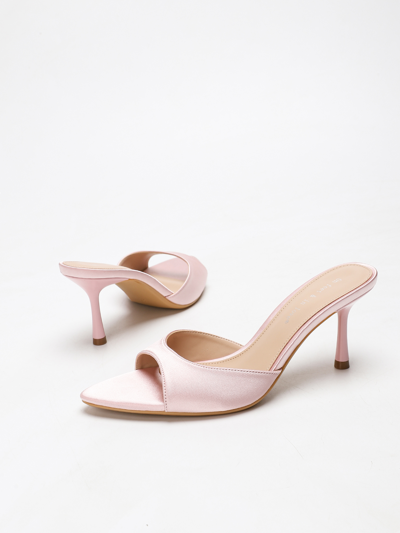 Women's Satin Pointed Toe Stil - Slip Dress Satin のレビューと価格