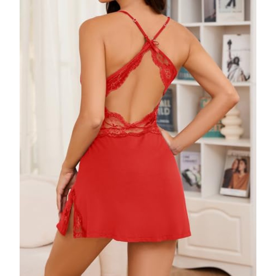 Sexy Night Gowns for Women Bab - Babydoll Chemise Night のレビューと価格