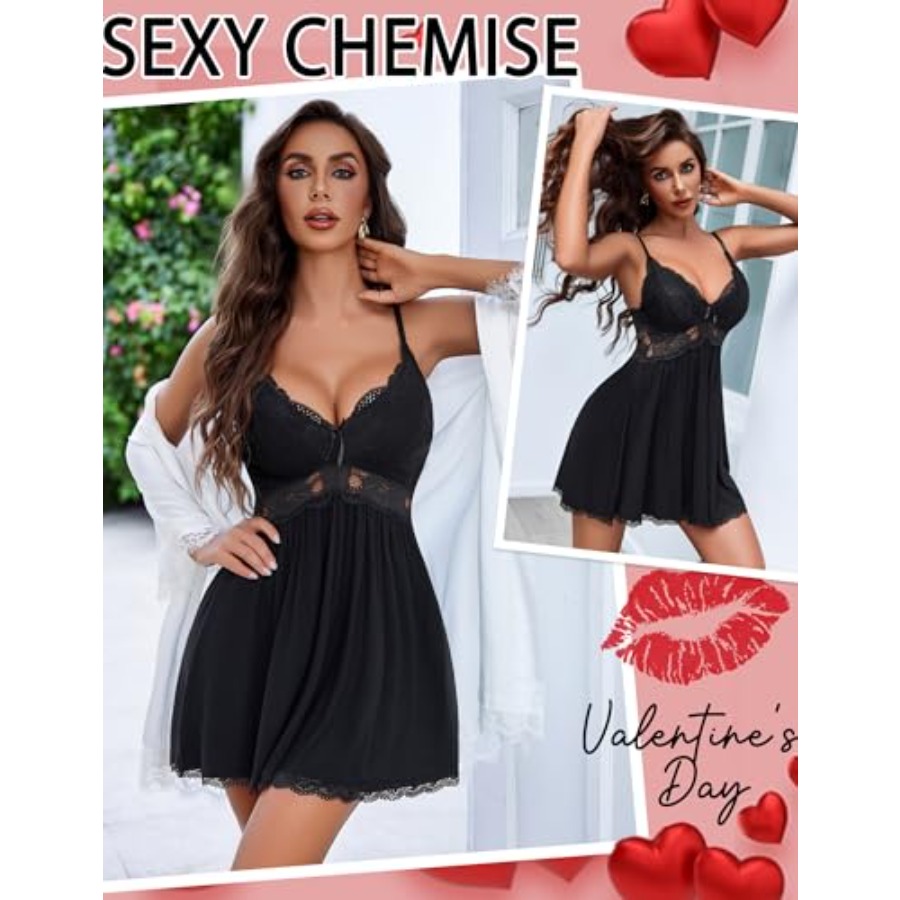 Avidlove Women Chemise Night G - Babydoll Chemise Night のレビューと価格